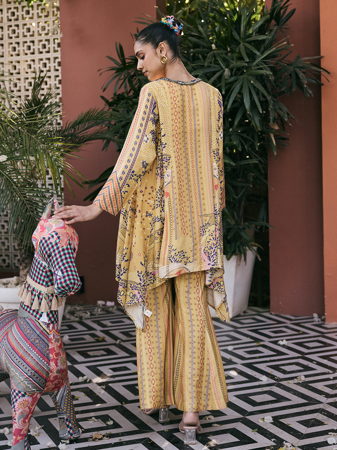 Baagh Co-ord Set - Yellow