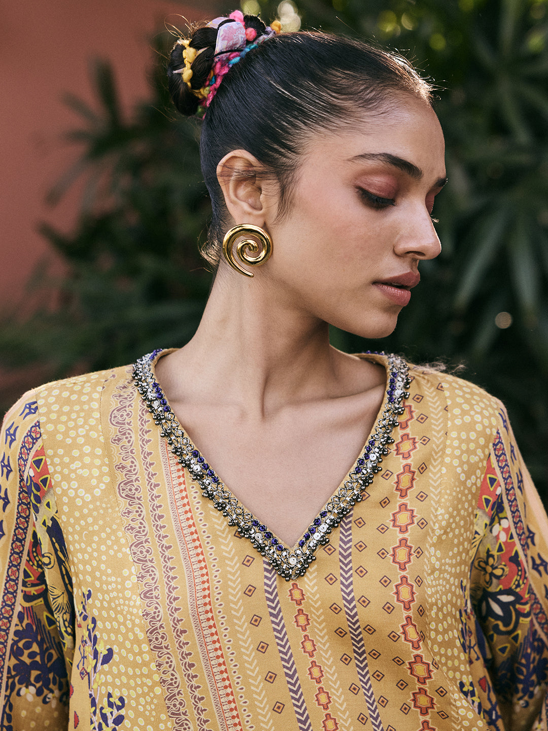 Baagh Co-ord Set - Yellow