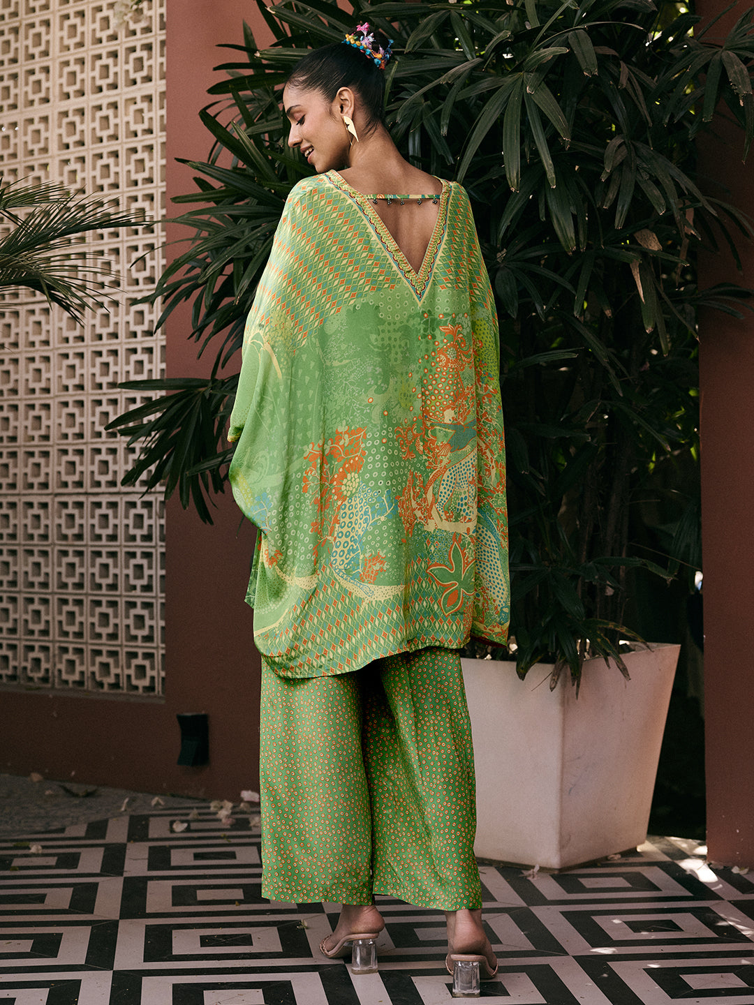 Saachi Co-ord Set - Green