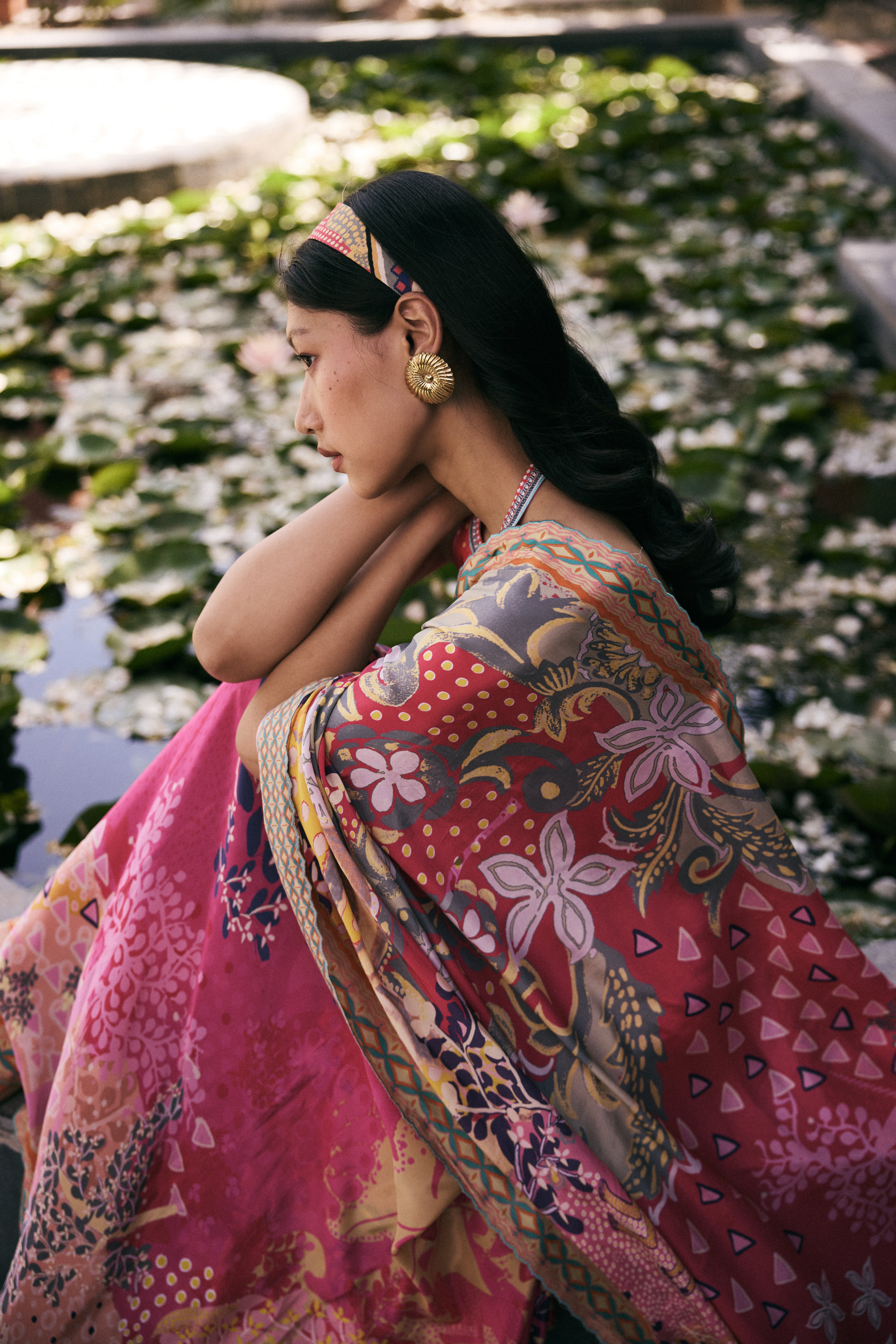 Ashwini Saree - Pink