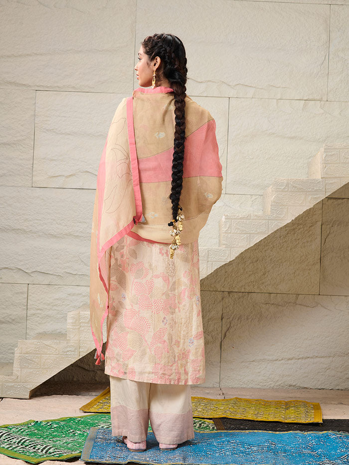 Aadya Linen Kurta Set| Shop Saundh
