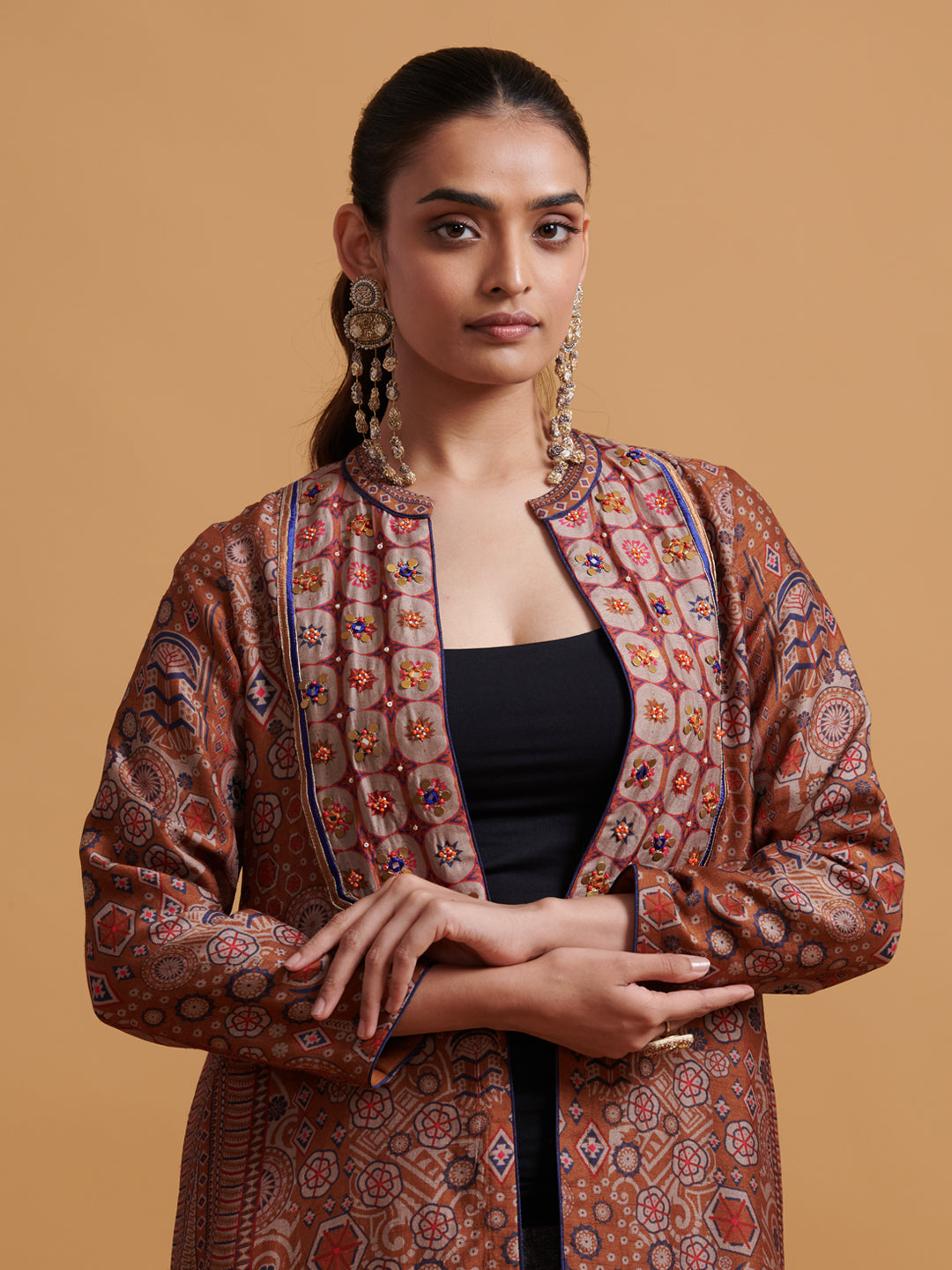 Reshami Jacket - Brown