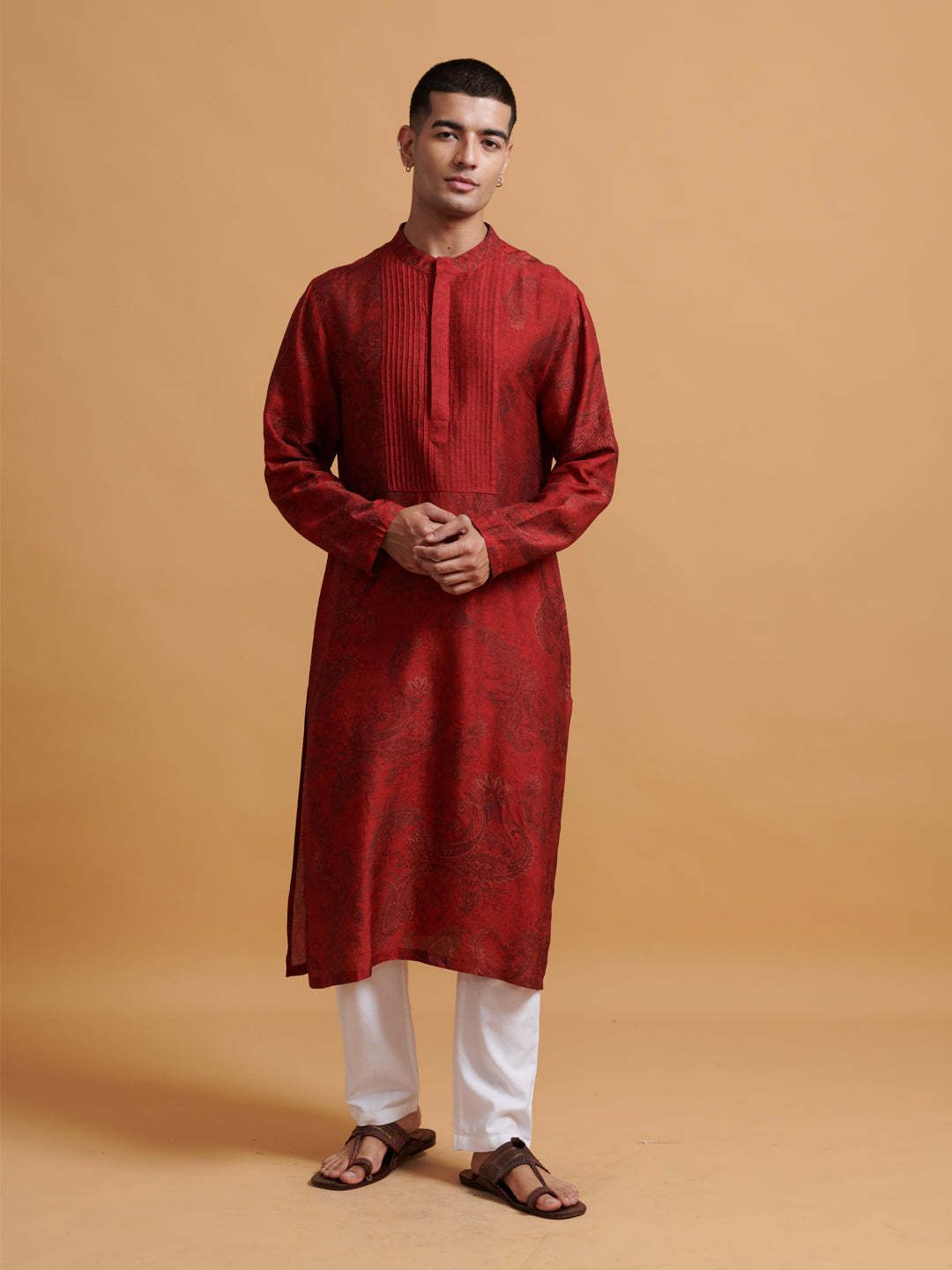 Zarika Kurta - Maroon