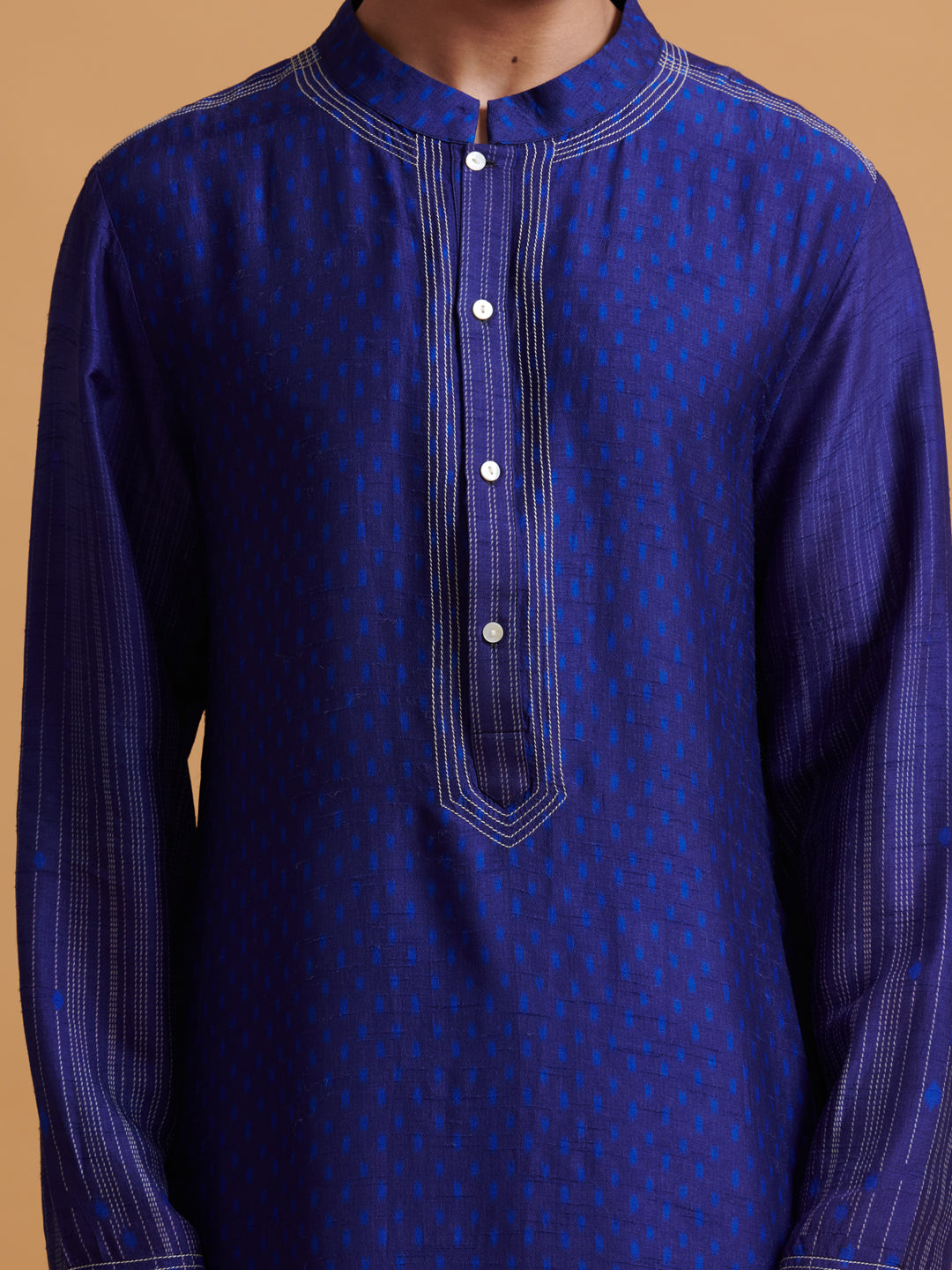 Vyom Kurta - Blue