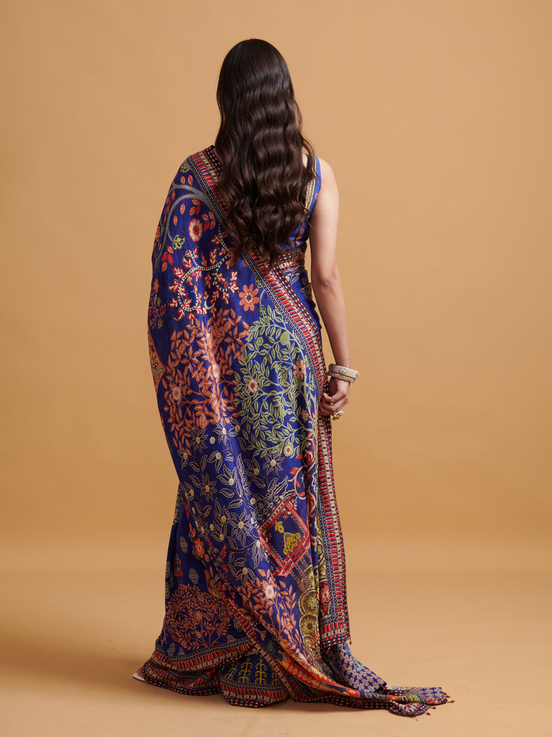 Sutradhaar Saree - Blue