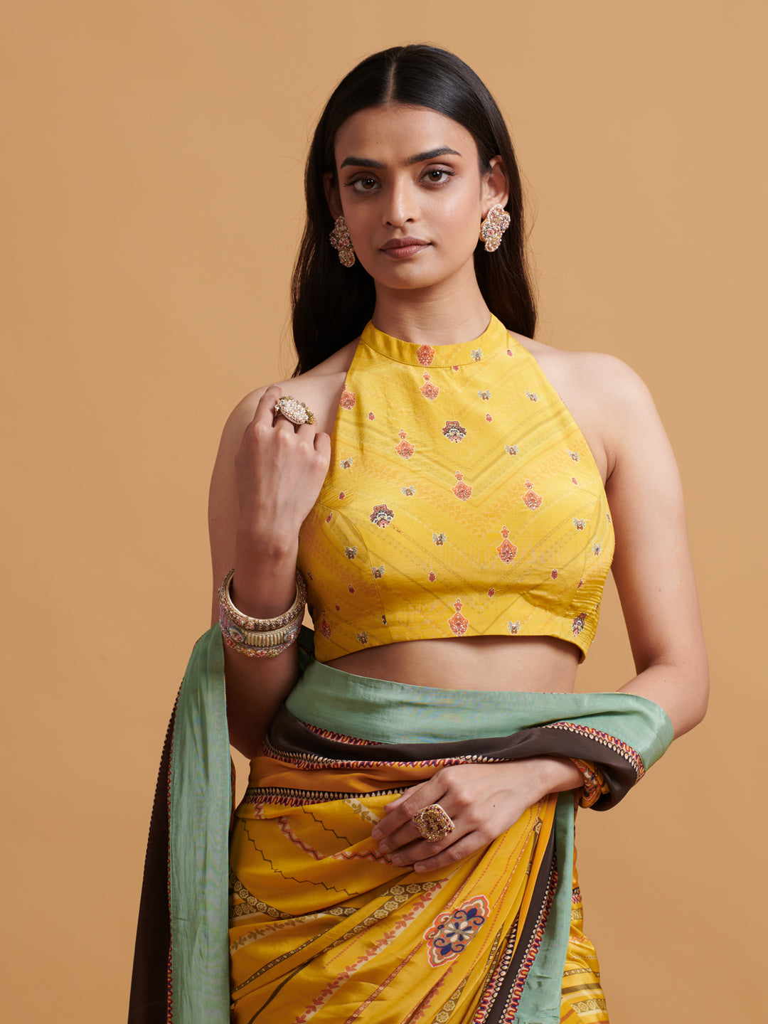 Pravriti Saree - Yellow