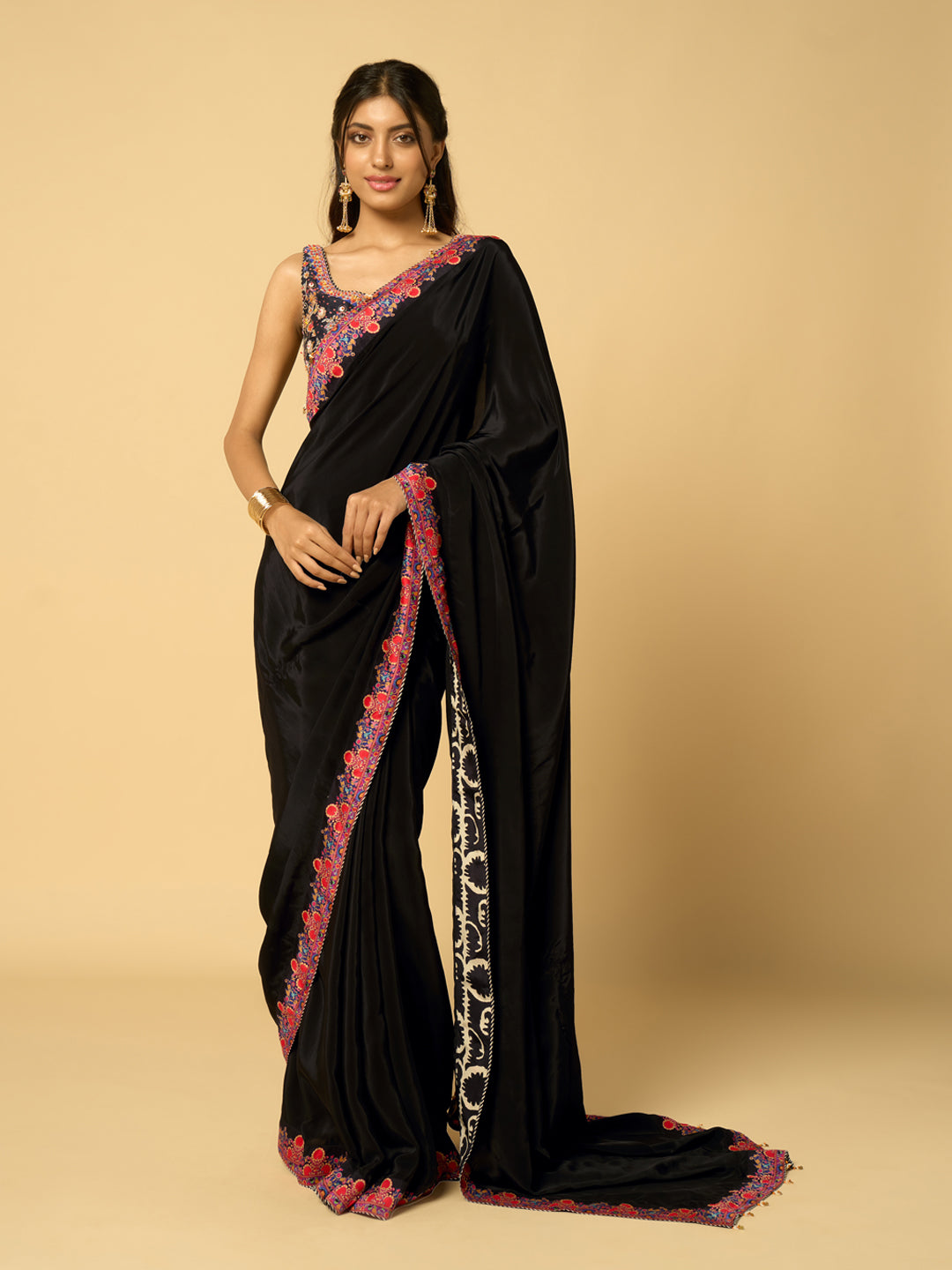 Eclipse Saree - Black