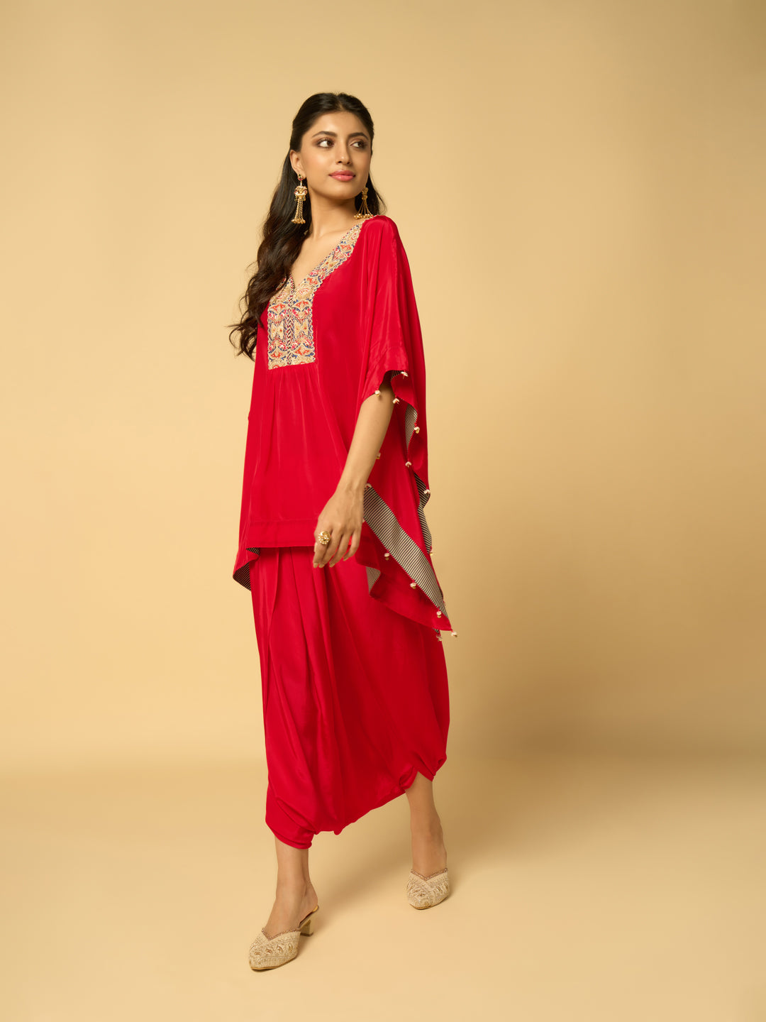 Sutra Co-ord Set - Red