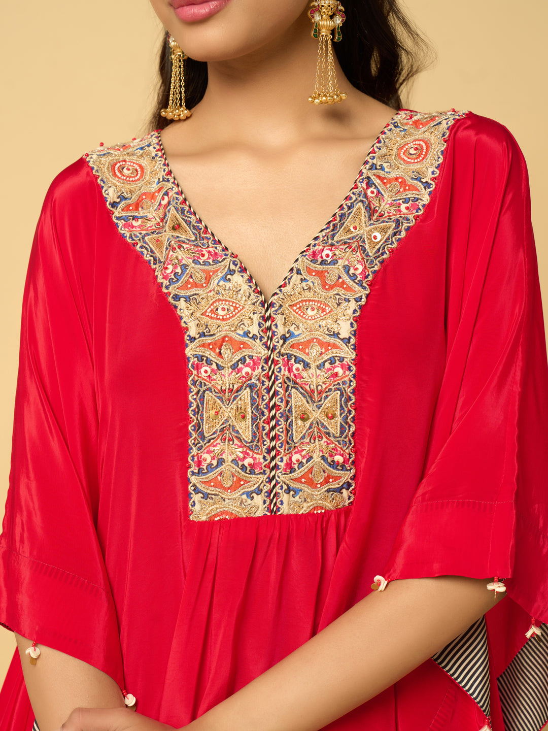 Sutra Co-ord Set - Red