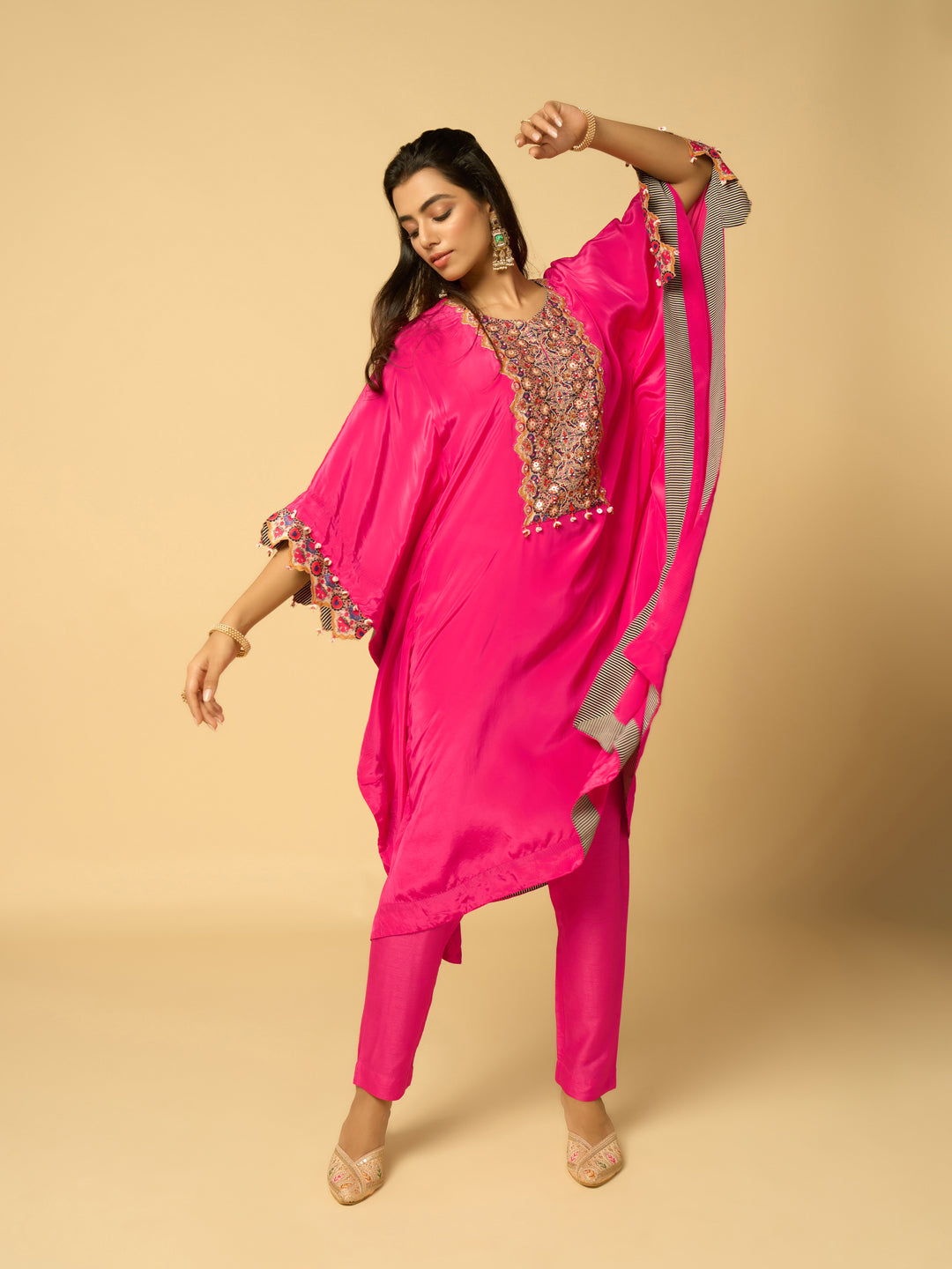 Ananta Kurta Set - Pink