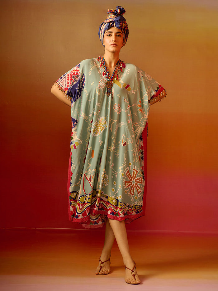 Zola Kaftan Dress | Shop Saundh