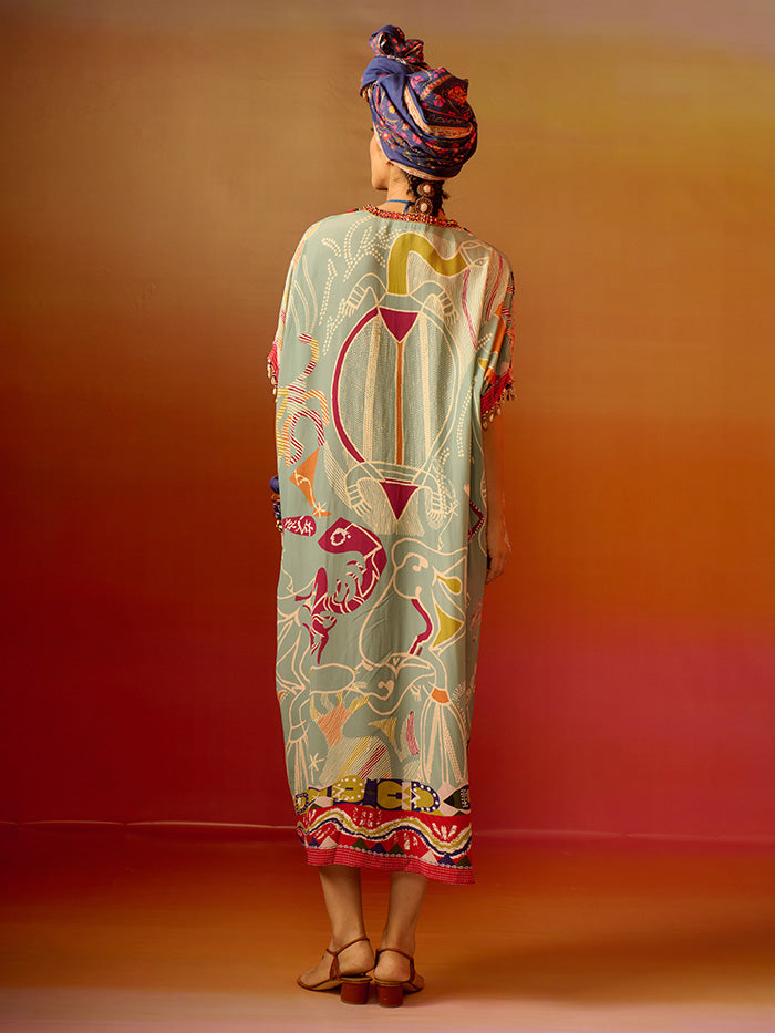 Zola Dress - Blue