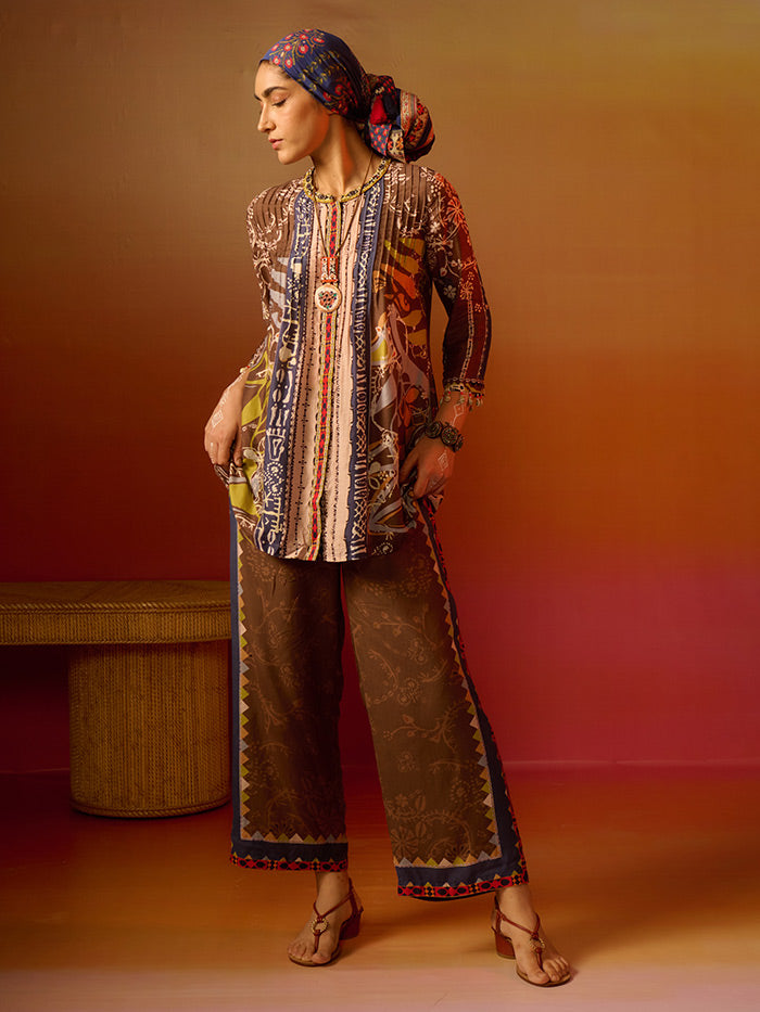 Sade Co-ord Set - Brown