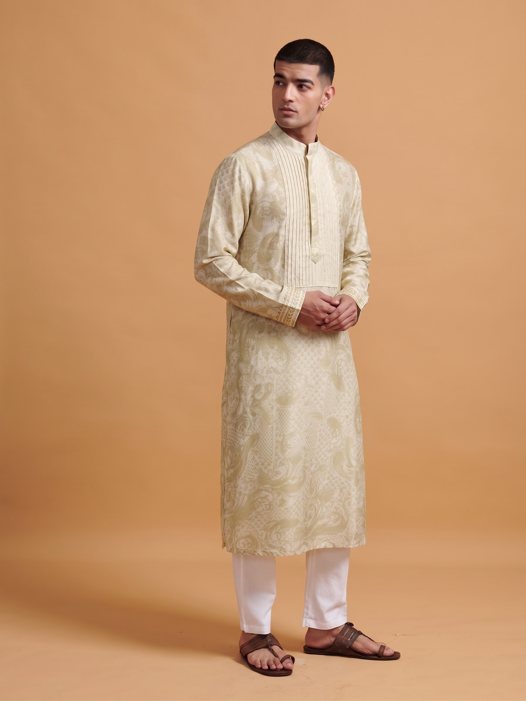 Utsav Kurta - Off White