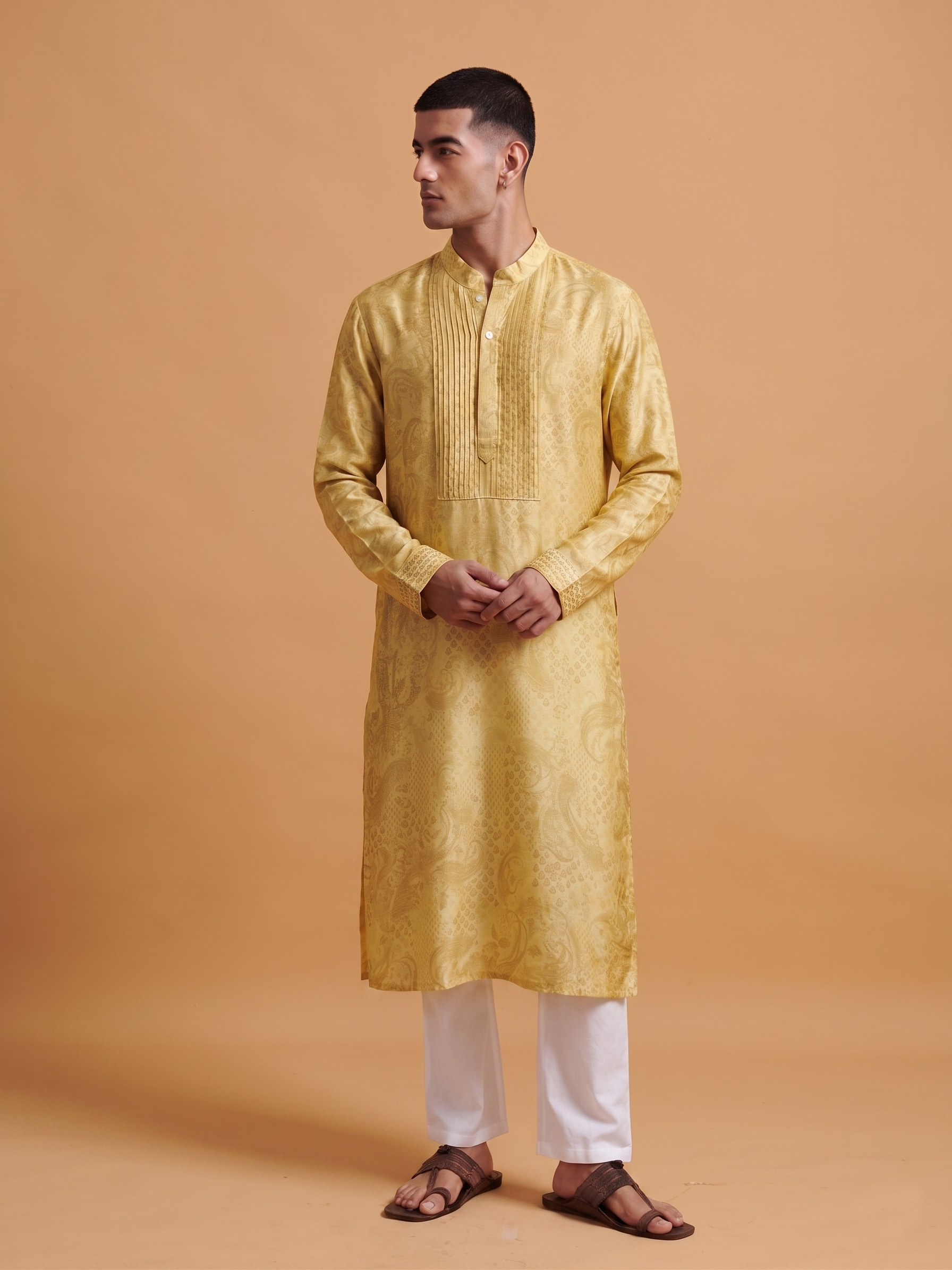 Utsav Kurta - Yellow