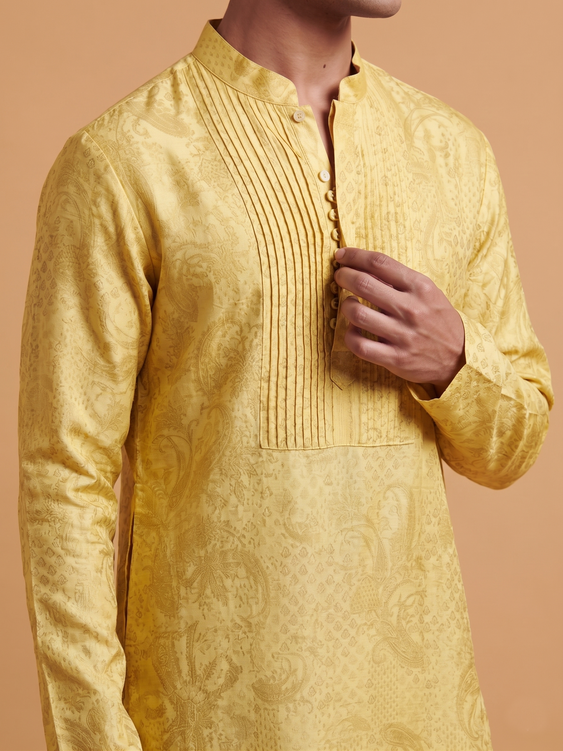Utsav Kurta - Yellow