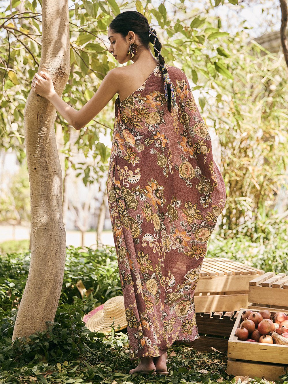 Anar Juliet Dress - Brown