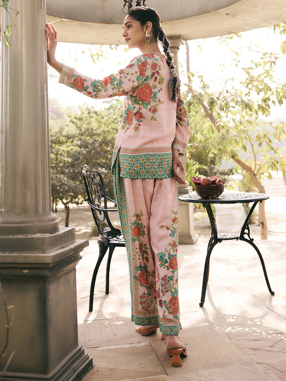 Anar Co-ord Set - Pink