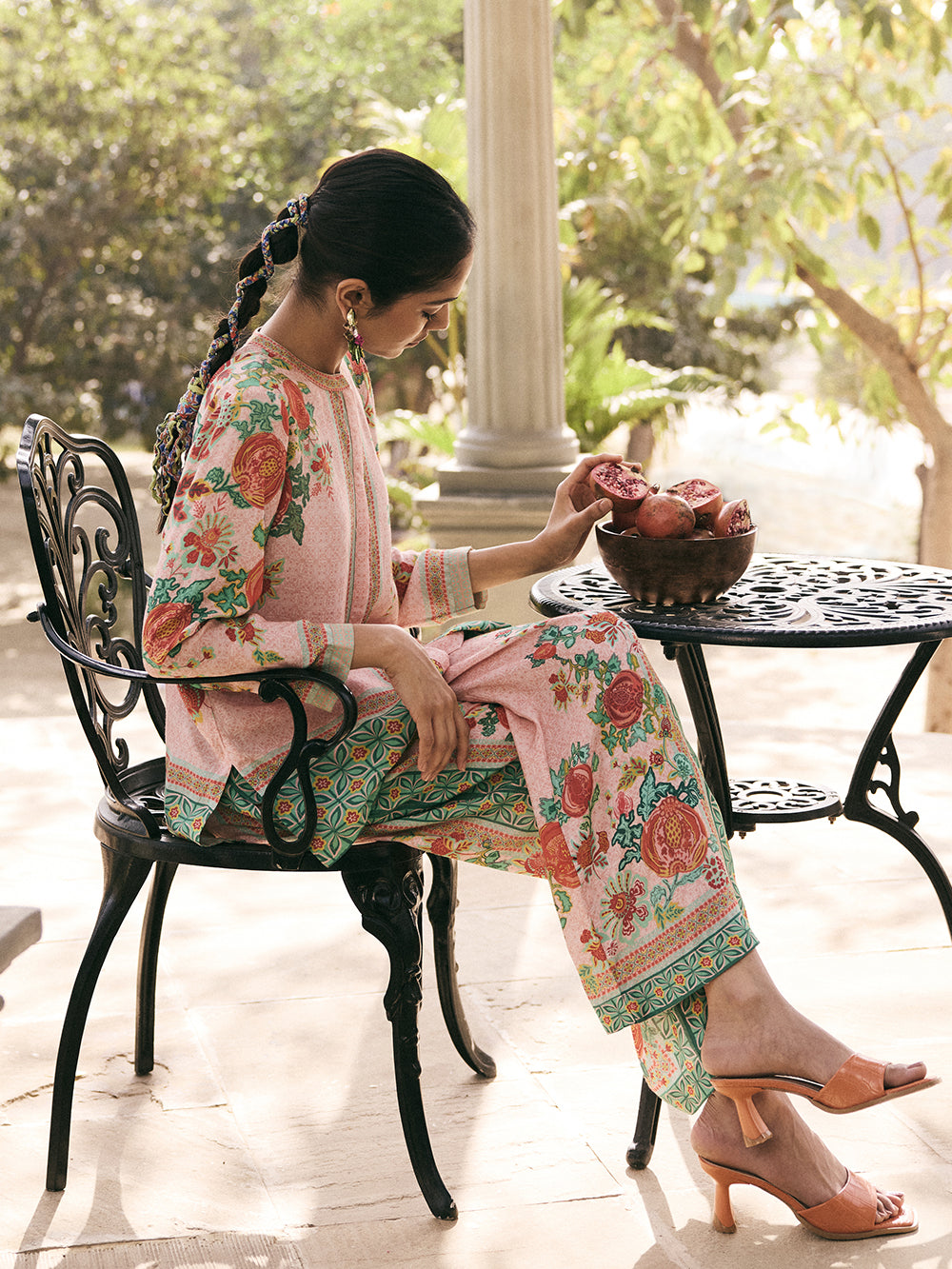 Anar Co-ord Set - Pink