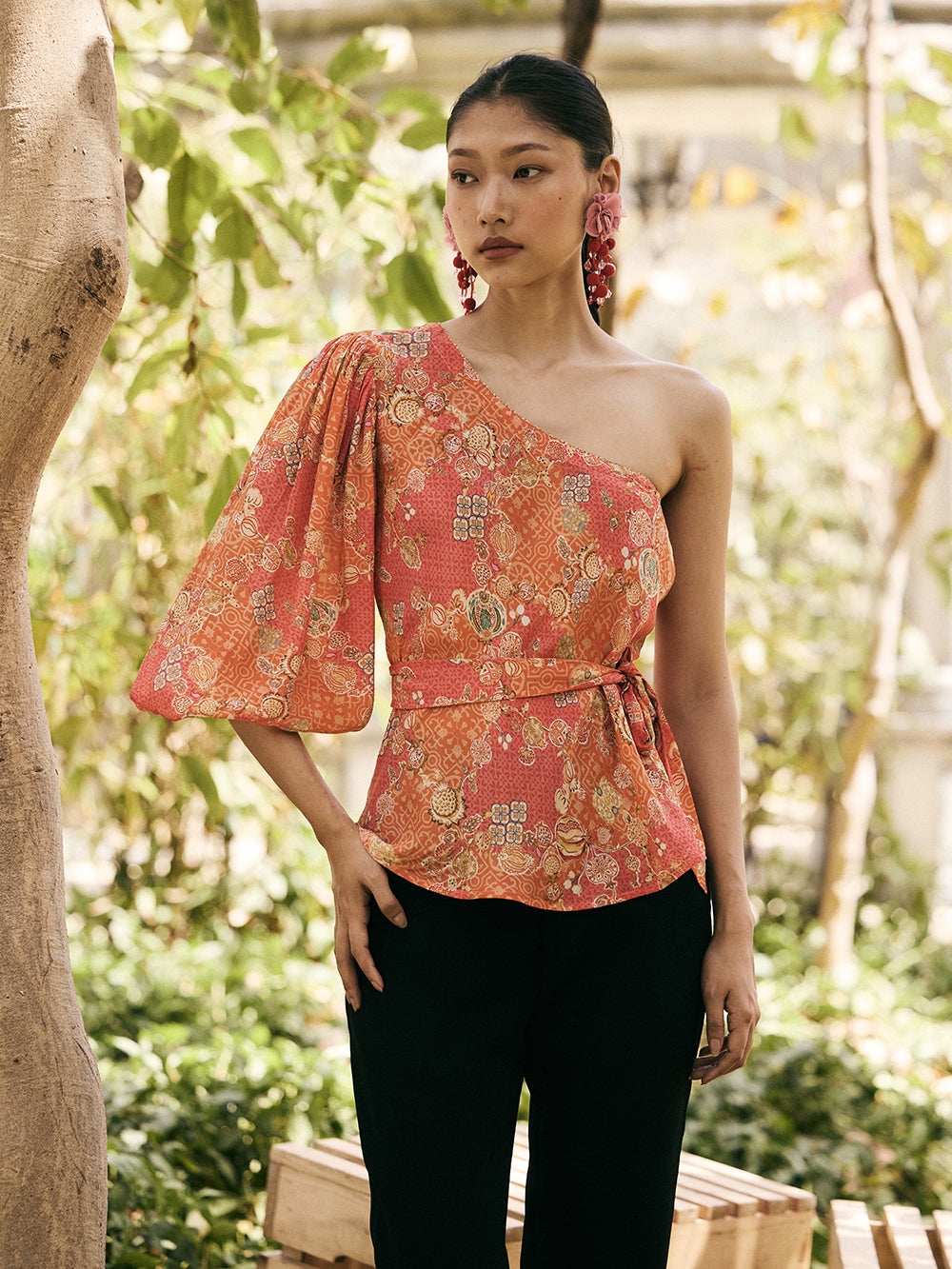 Anar Juliet Top - Orange