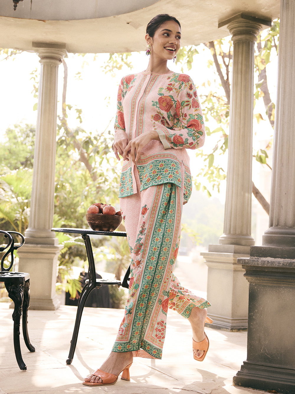 Anar Co-ord Set - Pink