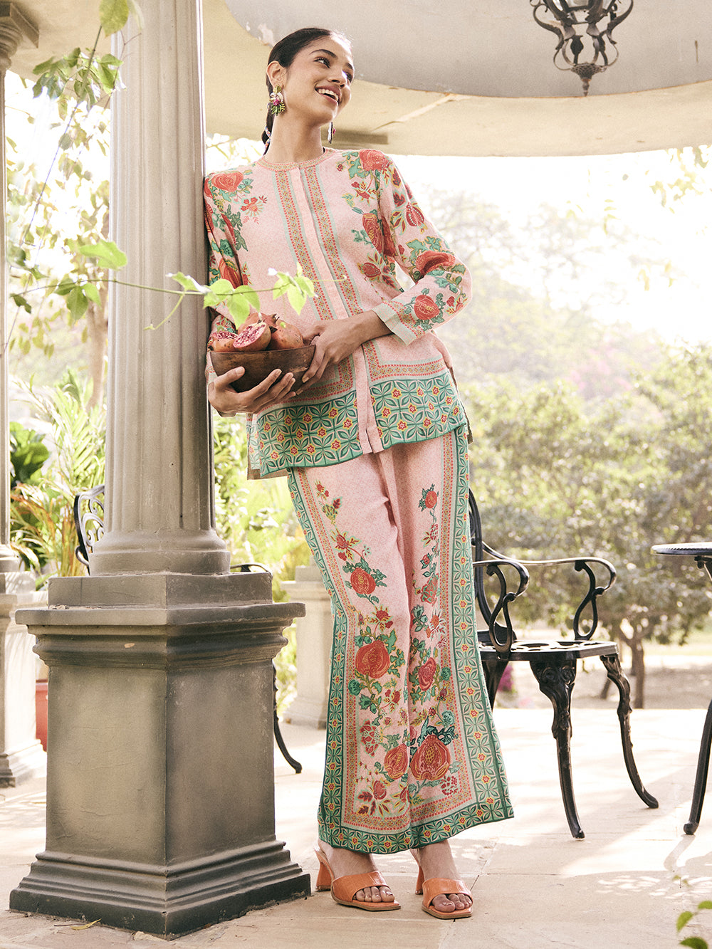 Anar Co-ord Set - Pink