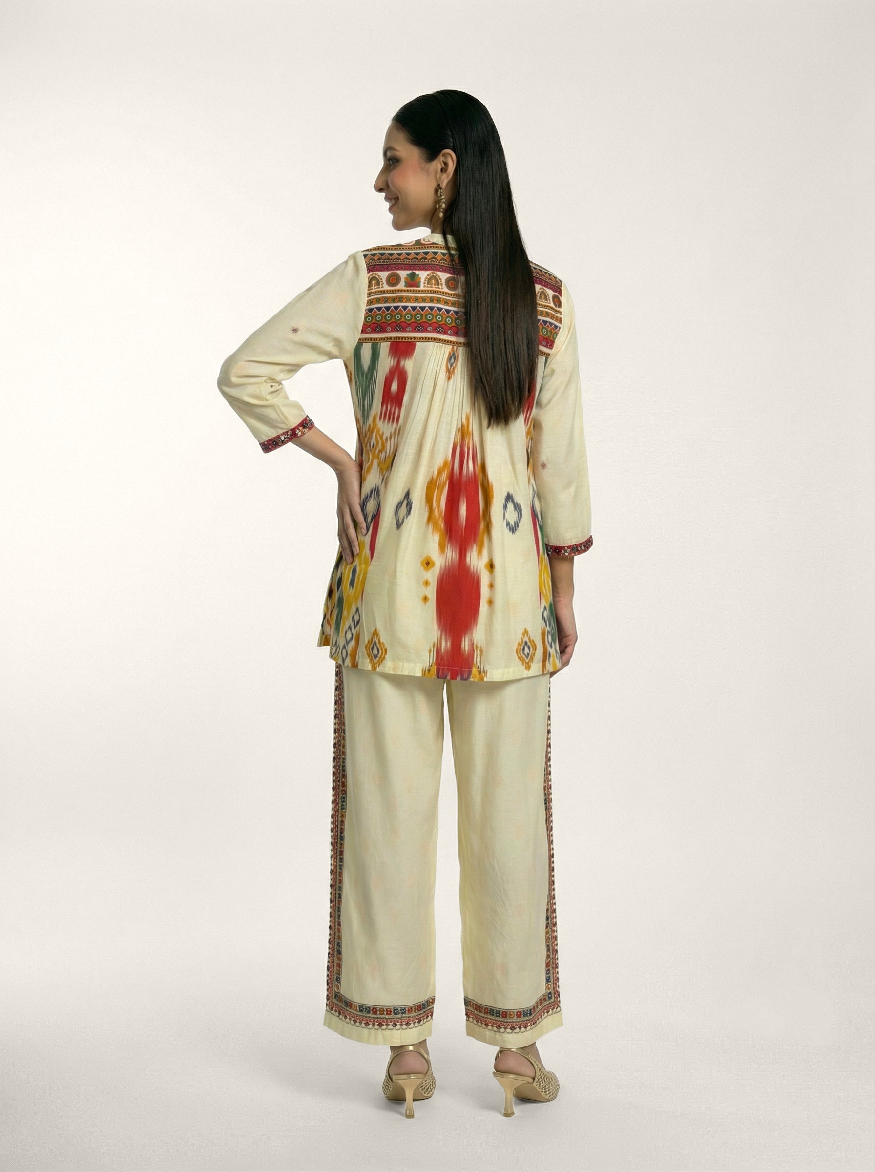 Inaya Co-ord Set - White