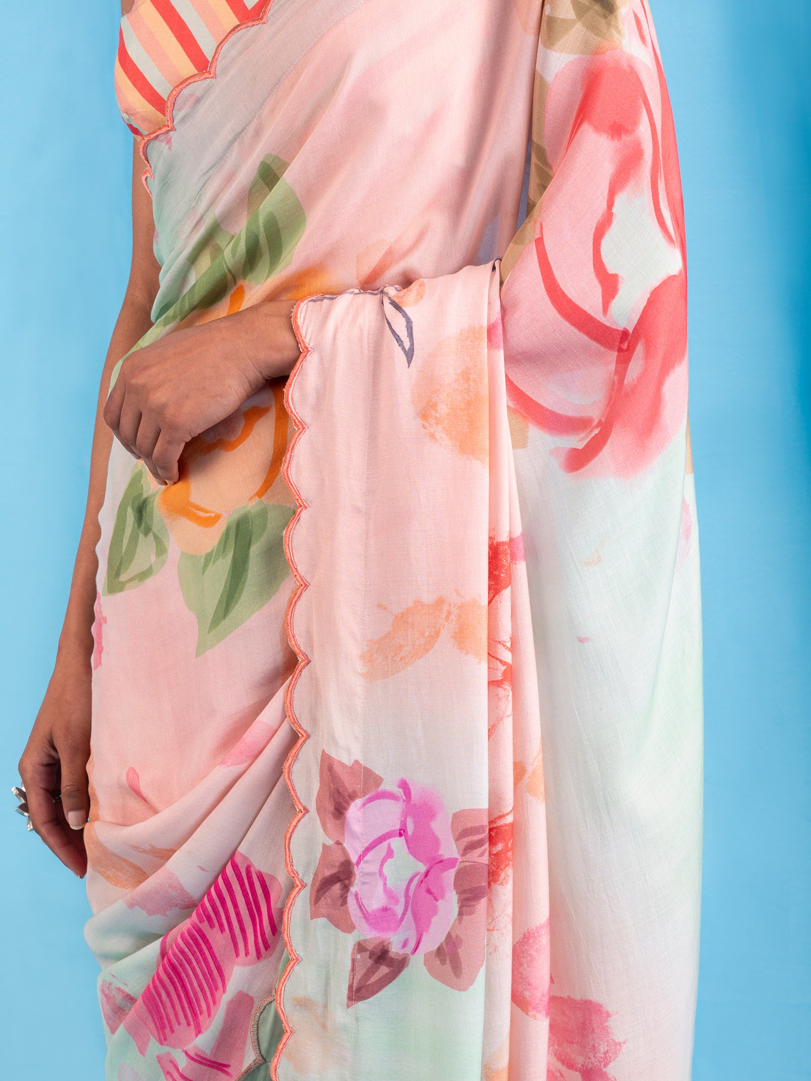Craya Saree - Green