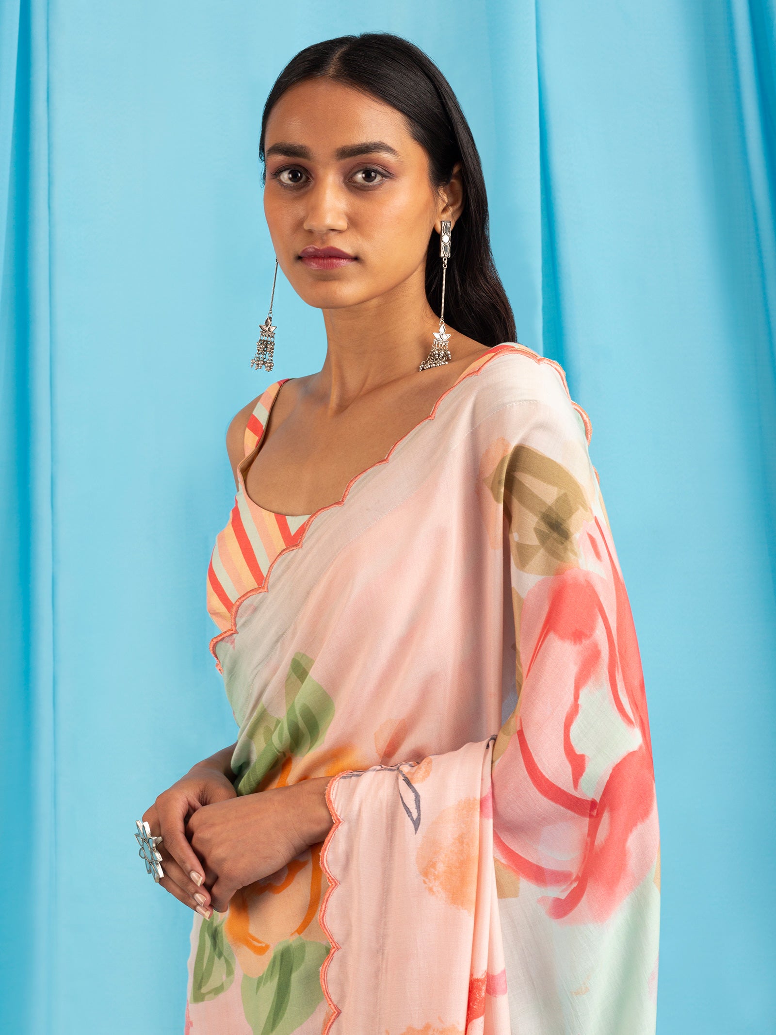 Craya Saree - Green
