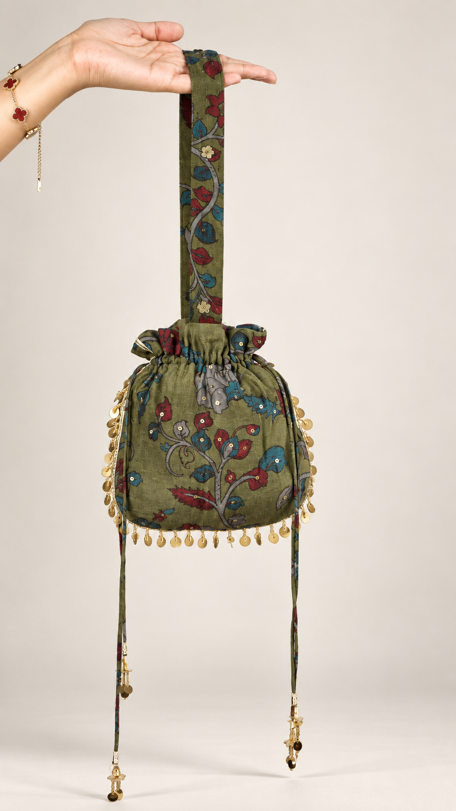 Meera Potli - Olive