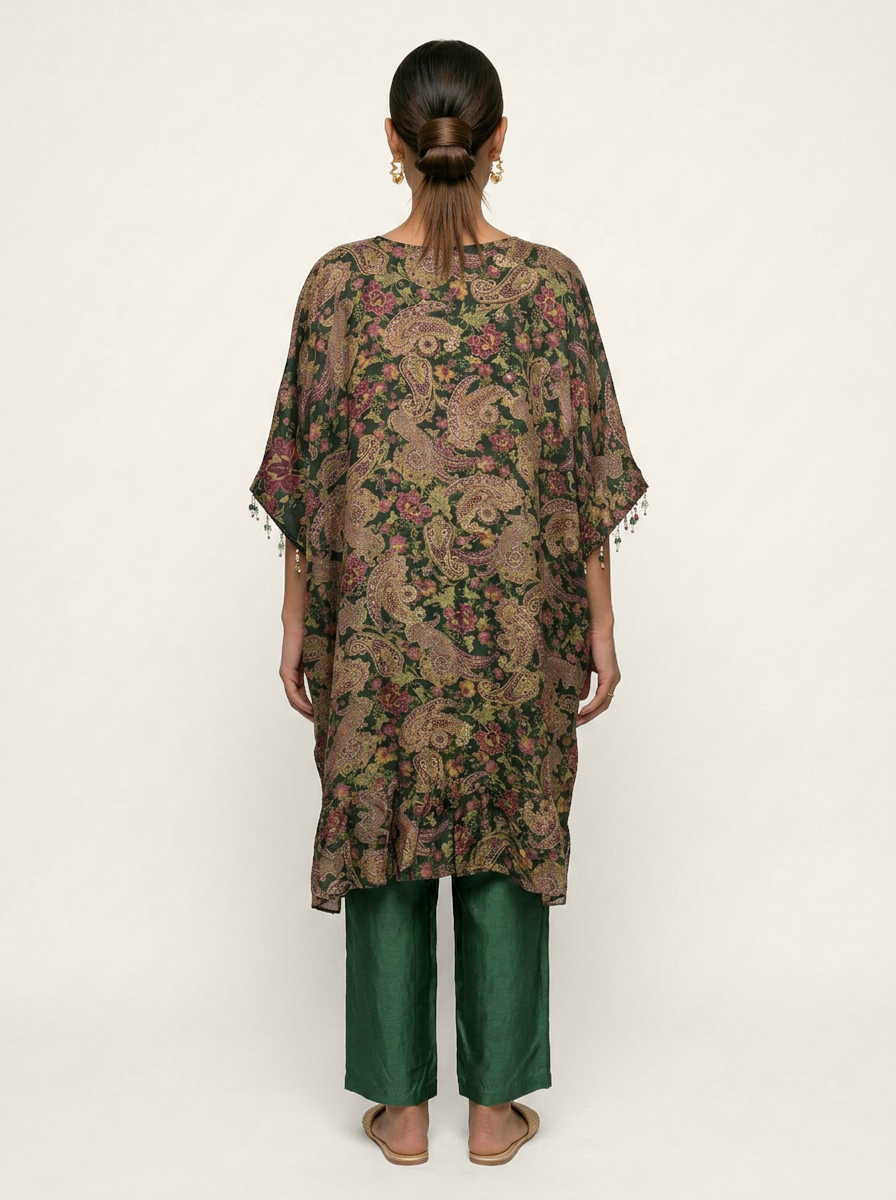 Gulrez Kurta Set - Green
