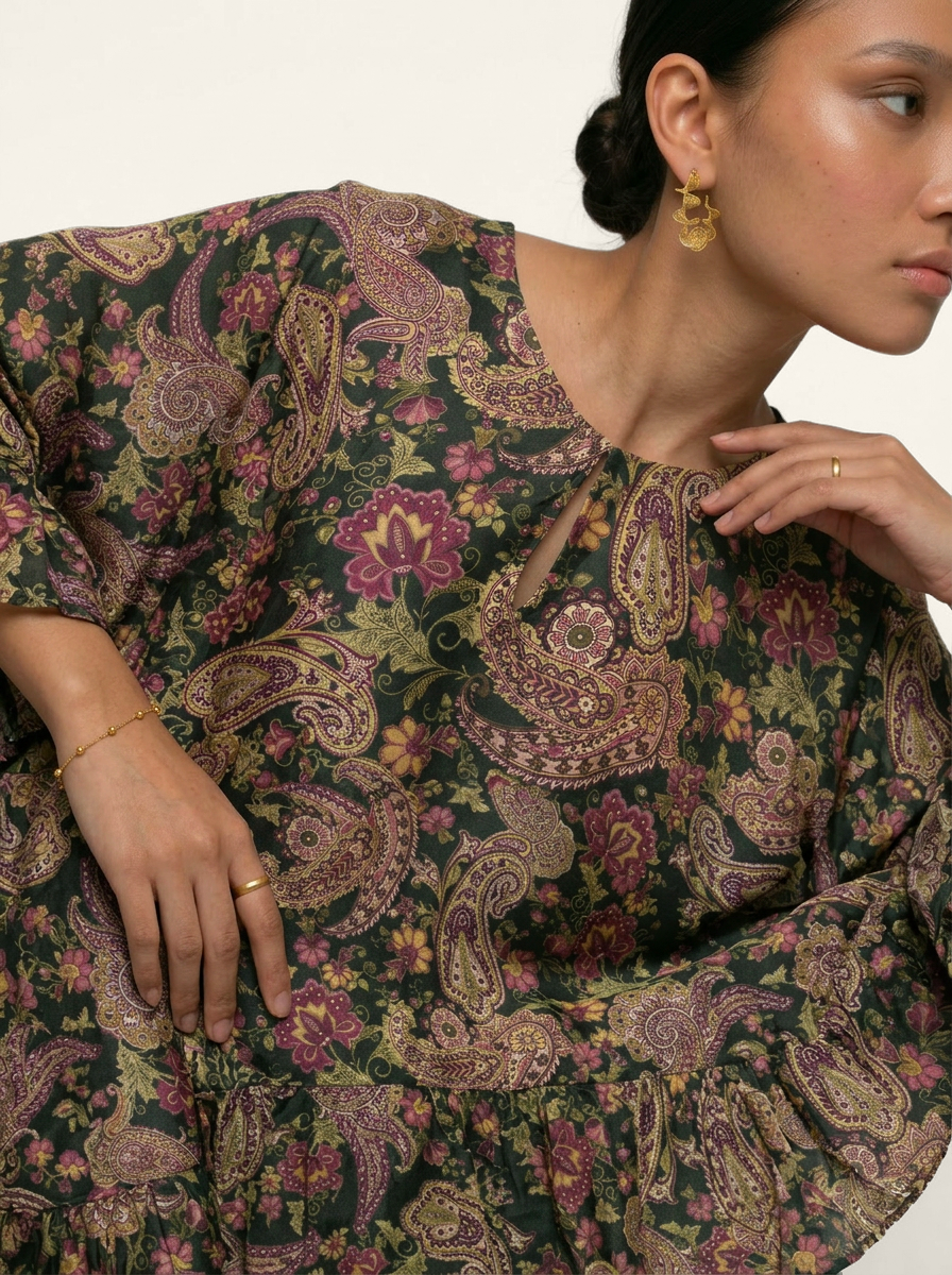 Gulrez Kurta Set - Green