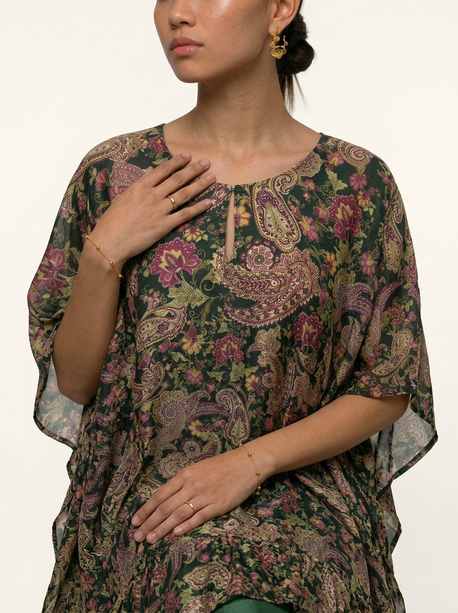 Gulrez Kurta Set - Green