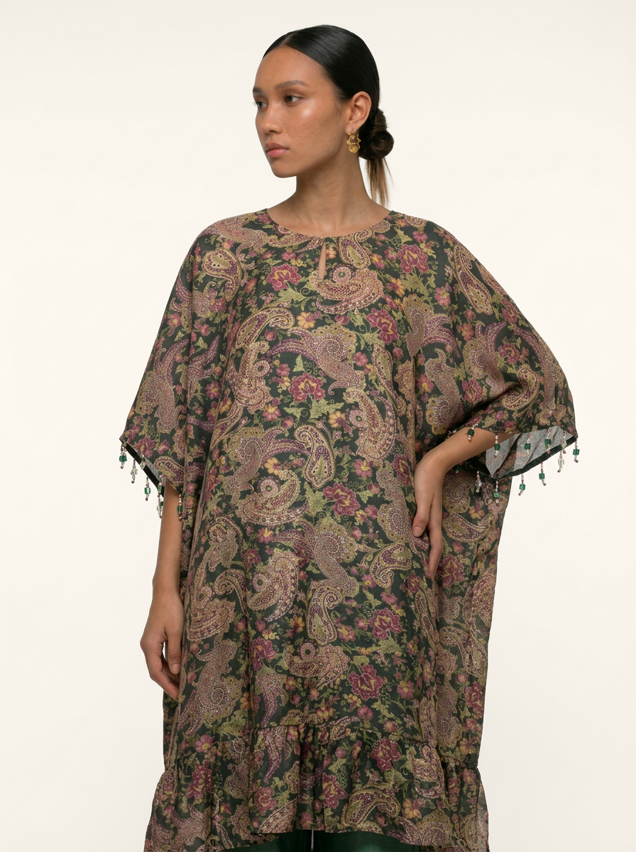 Gulrez Kurta Set - Green