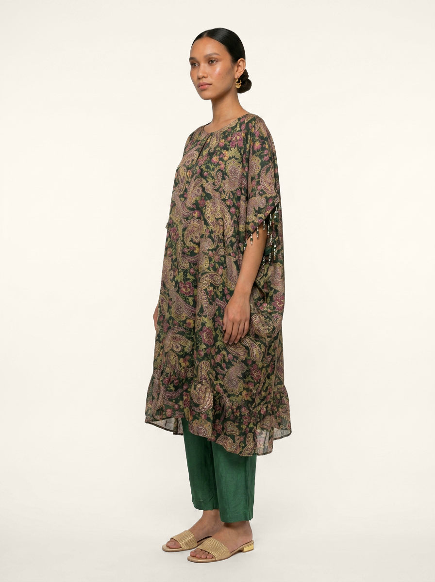 Gulrez Kurta Set - Green