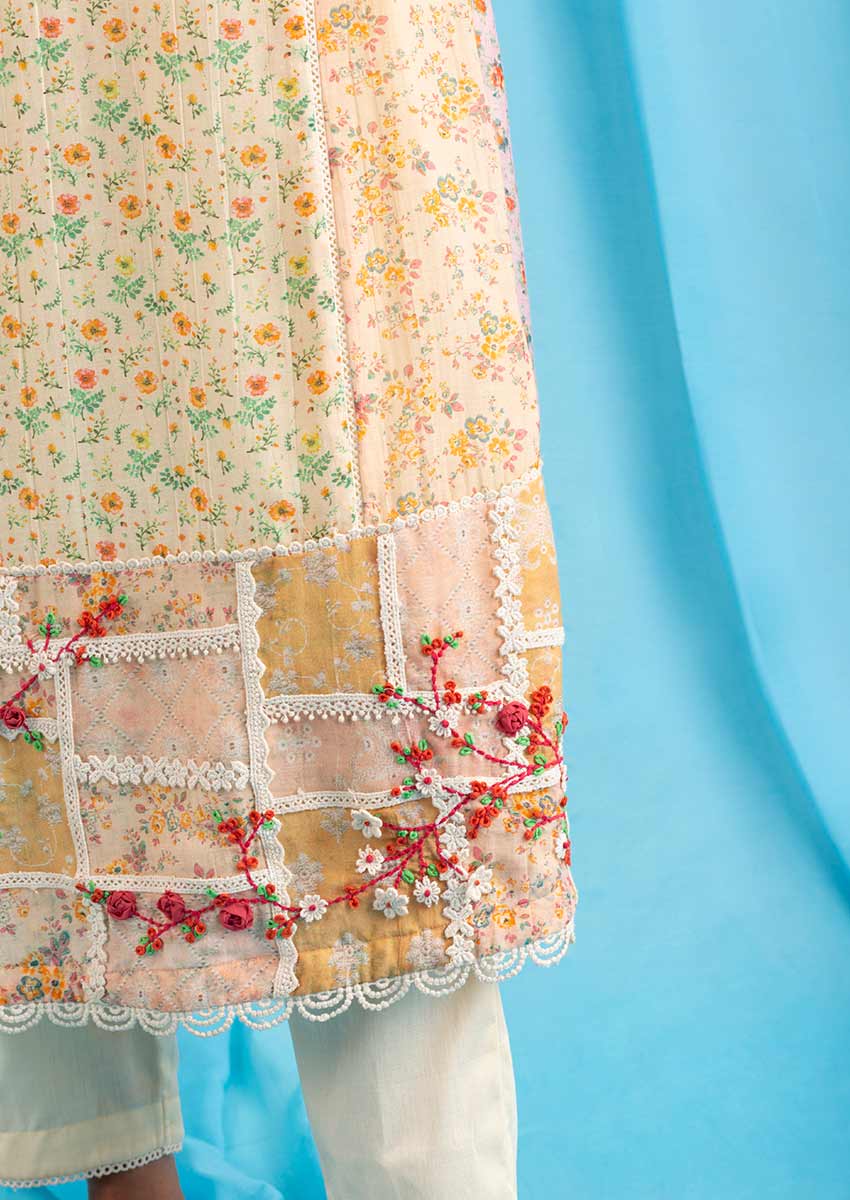 Rumani Kurta Set - Off-white