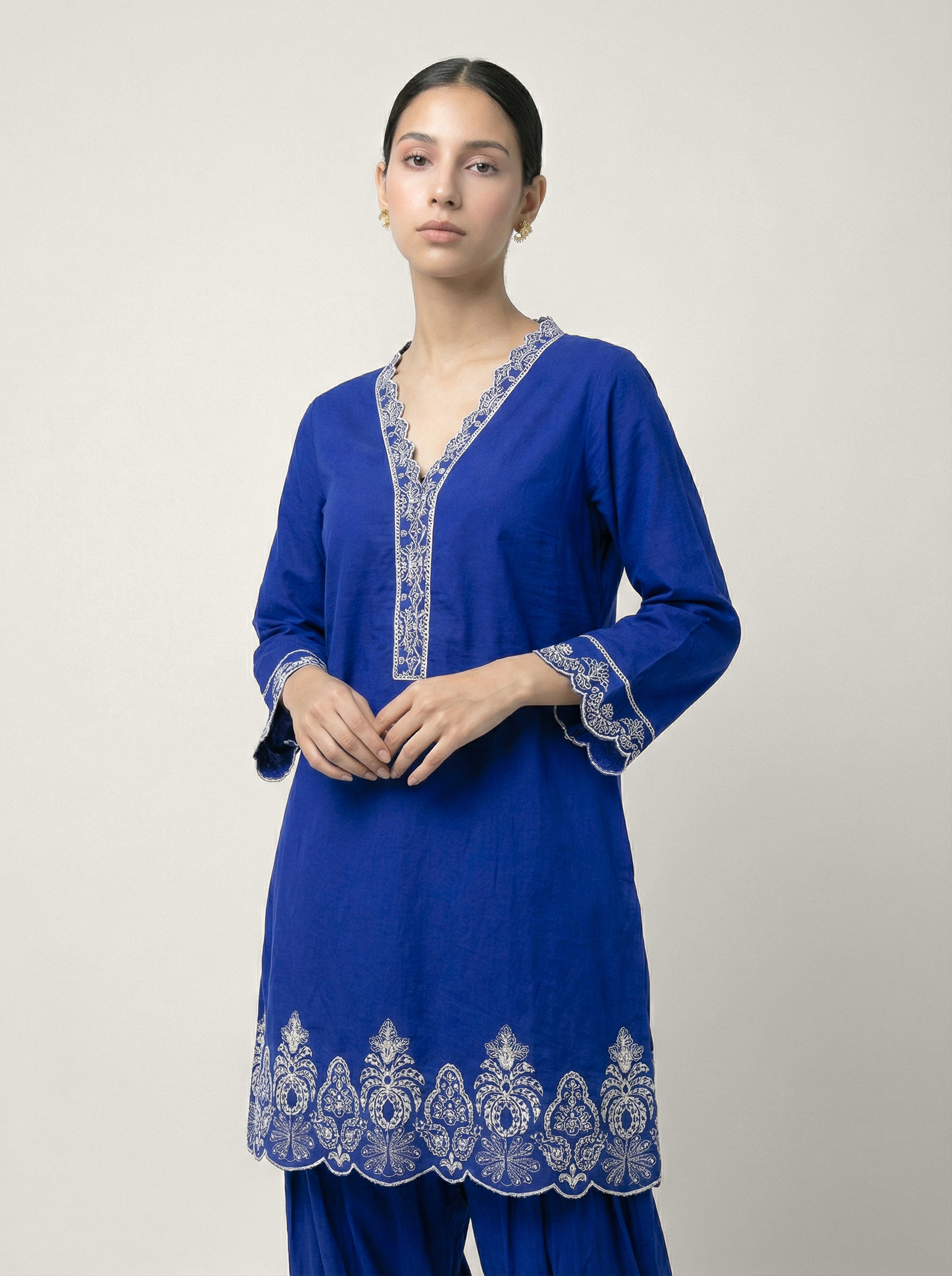 Vamika Kurta Set - Blue