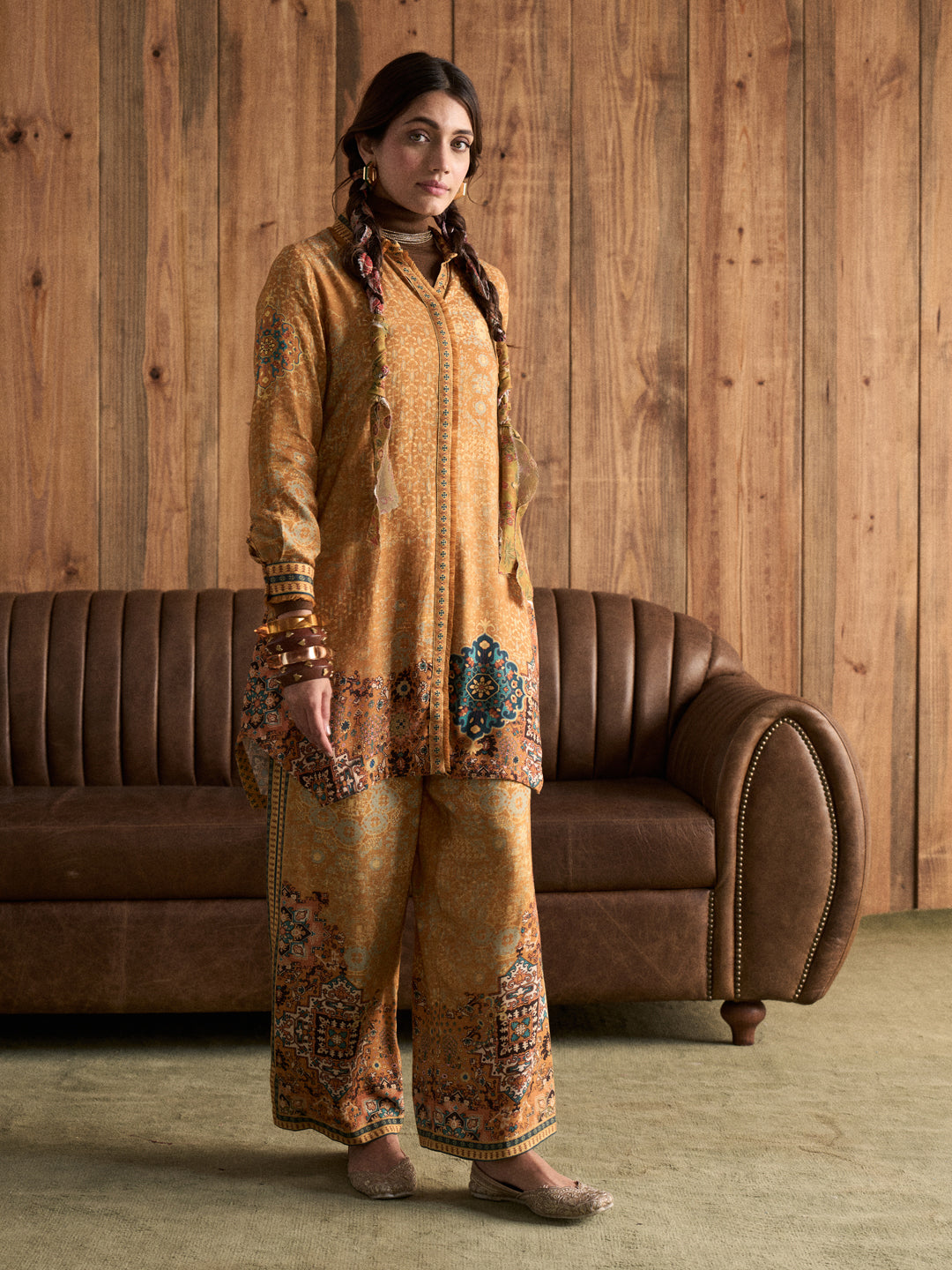 Mirae Co-ord Set - Yellow