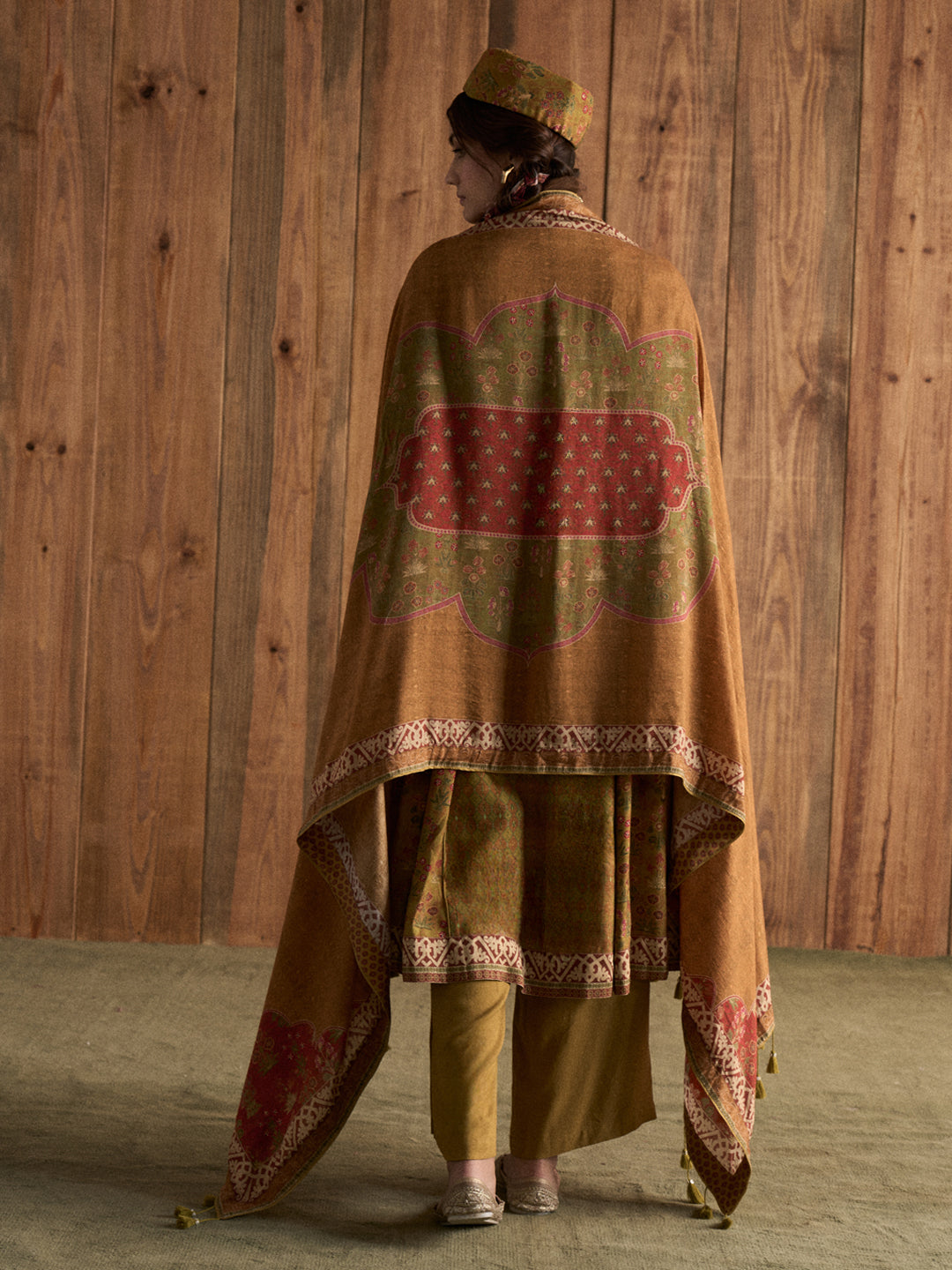 Naazreen Kurta Set - Green