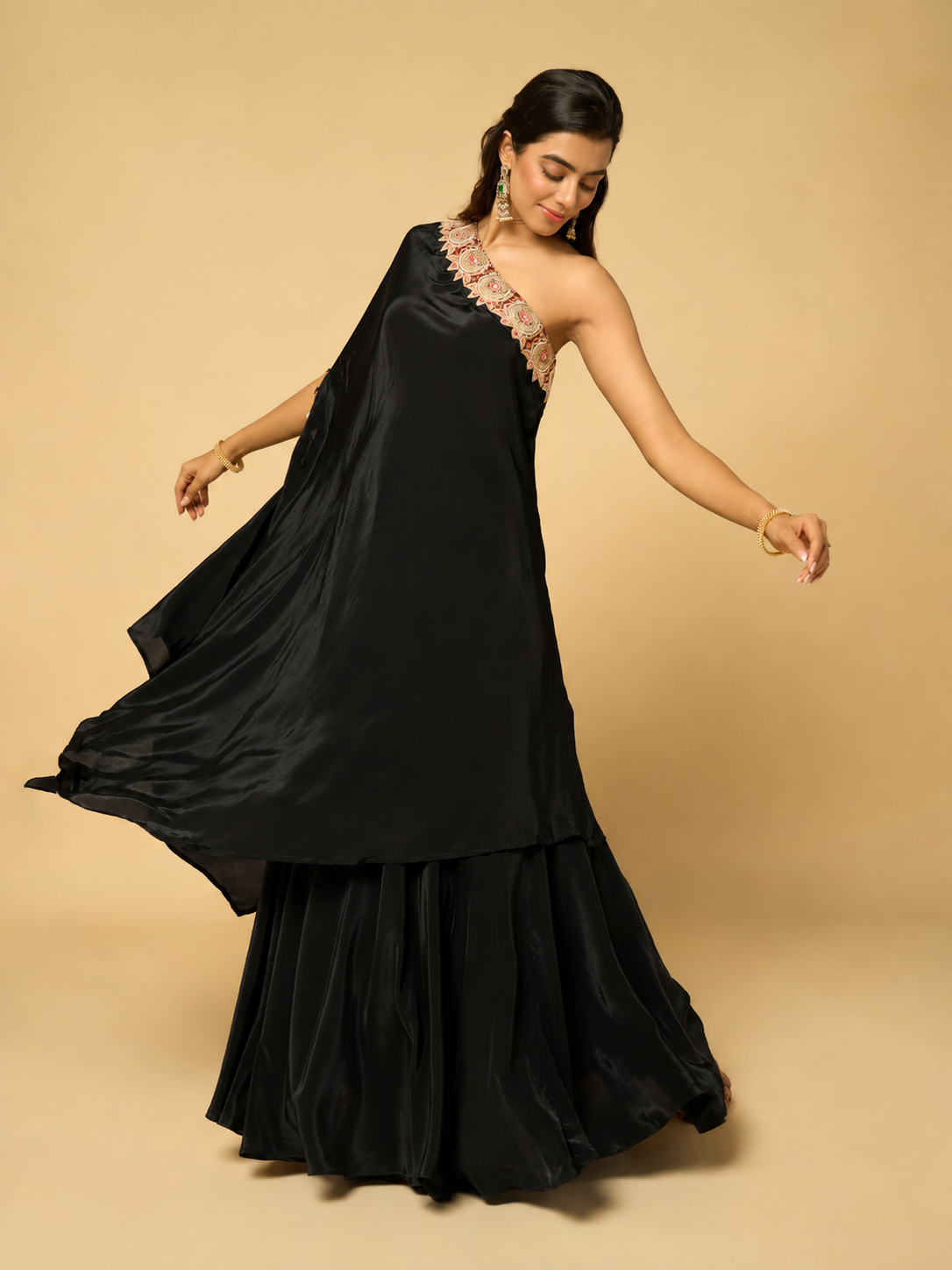 Vayu Co-ord Set - Black