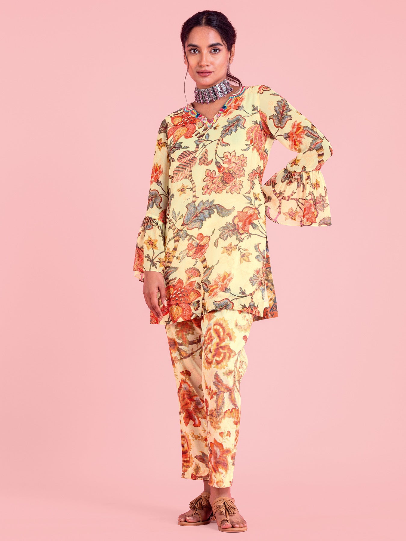 Vayu White Co-ord Set