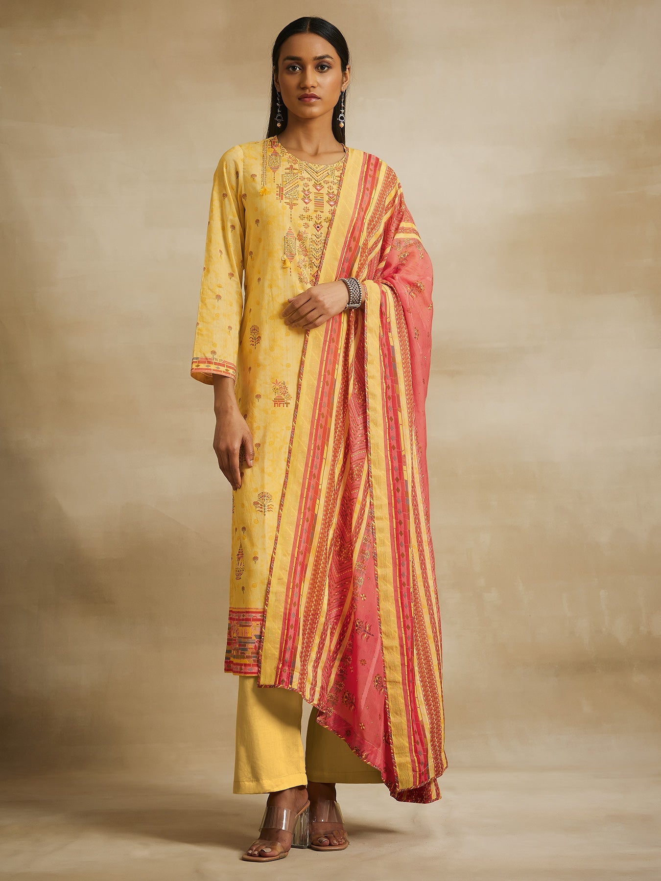 Prakriti Unstitched Kurta Set
