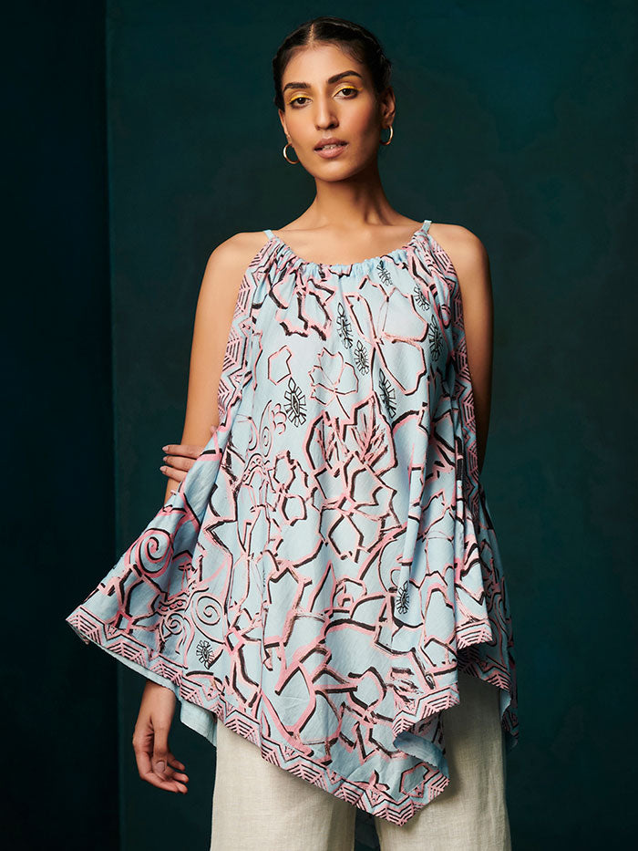 Halter Handkerchief Top | Shop Saundh