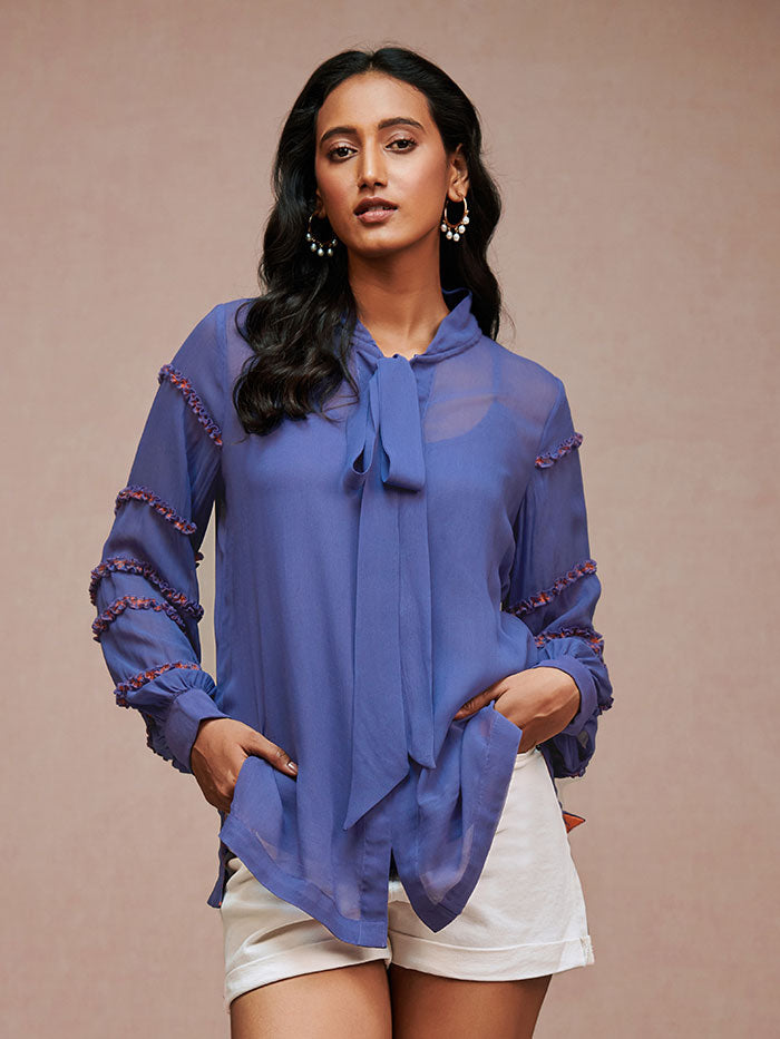 Purple Mabel Top | Shop Saundh