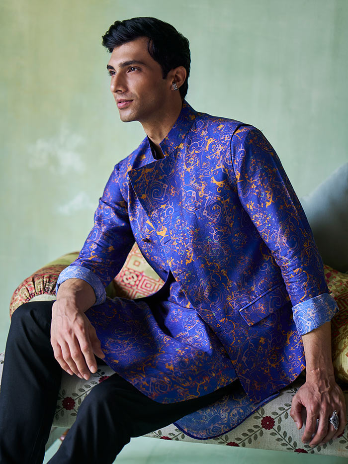 Neel Blue Bandi | Shop Saundh Man