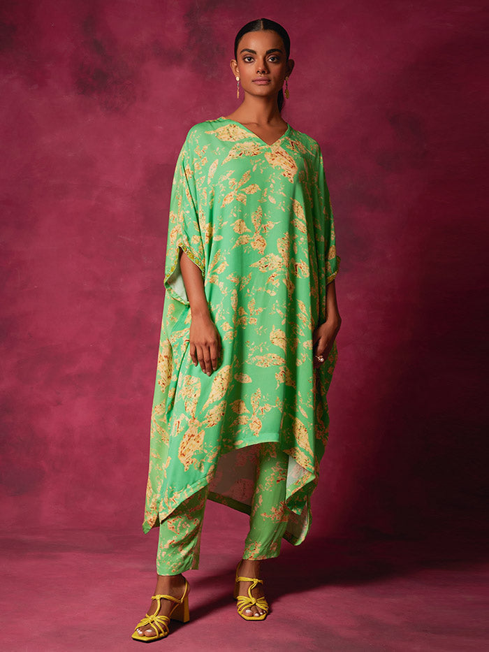 Kaftan Kurta & Pant Set | Shop Saundh