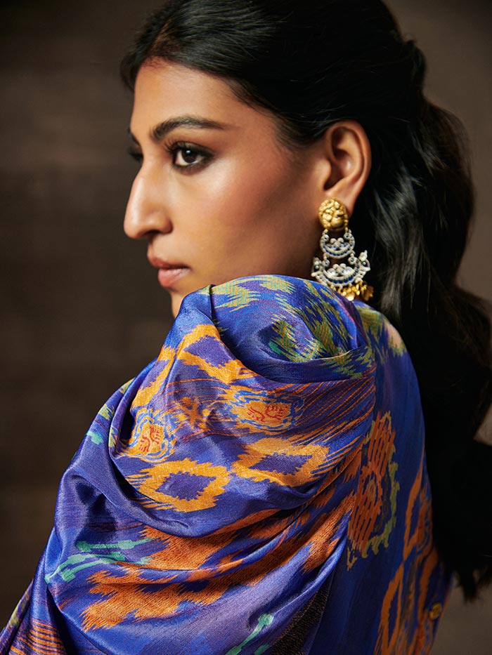 Blue Printed Top | Shop Saundh