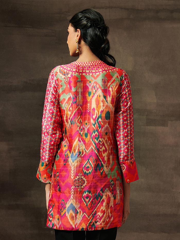 Ikat Printed Top | Shop Saundh