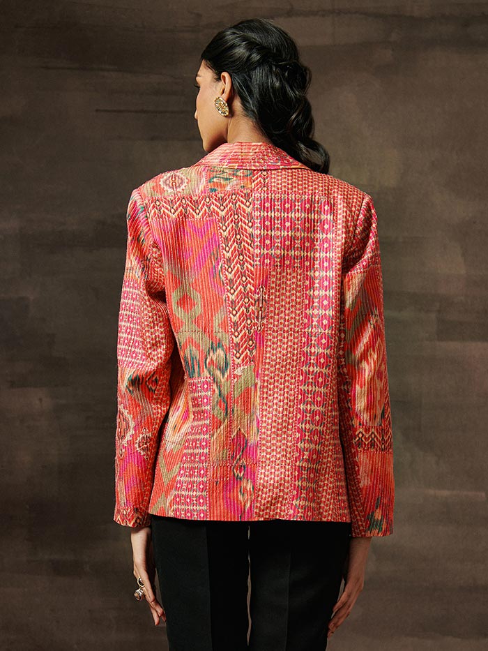 Printed Blazer | Shop Saundh
