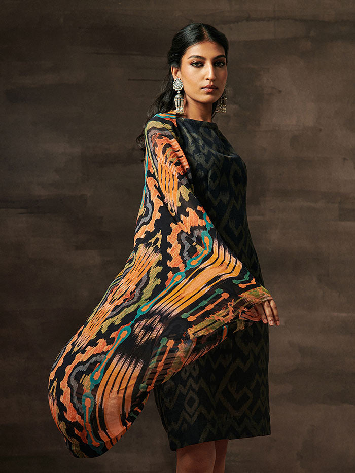 Printed Dress & Jacket | Shop Saundh